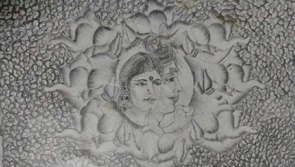 Ganadhipathyam History- Indian Art (22" x 14")