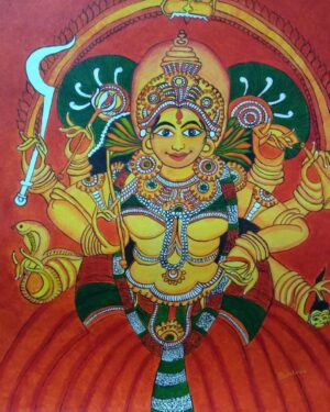 Kerala Mural Painting Rajshree 01