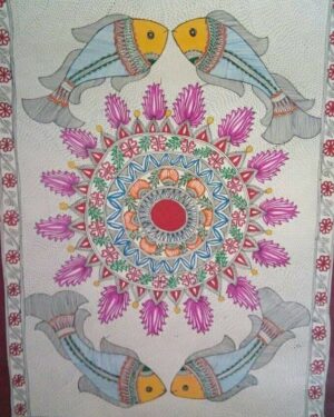 Madhubani painting - Annu priya - 06