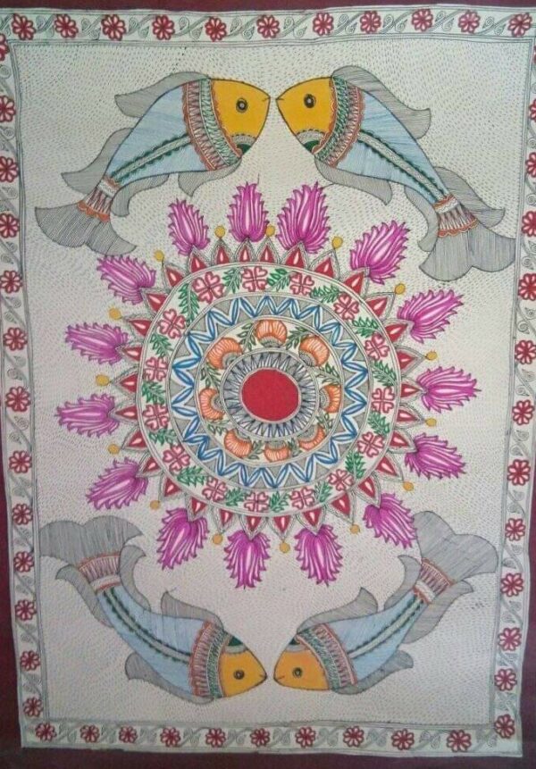 Madhubani painting - Annu priya - 06