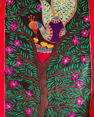 Madhubani painting - Bindi Priya - 02