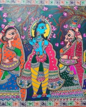 Madhubani painting - Bindi Priya - 06