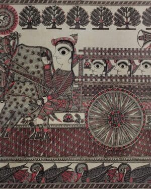 Madhubani painting - Chandra Bhushan - 11