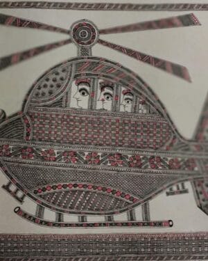 Madhubani painting - Chandra Bhushan - 12