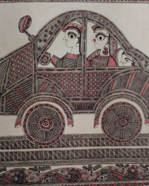 Madhubani painting - Chandra Bhushan - 13