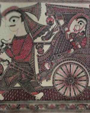 Madhubani painting - Chandra Bhushan - 14