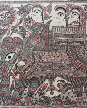 Madhubani painting - Chandra Bhushan - 18