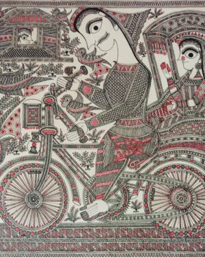 Madhubani painting - Chandra Bhushan - 19