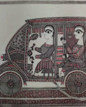 Madhubani painting - Chandra Bhushan - 20