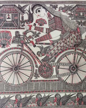 Madhubani painting - Chandra Bhushan - 23