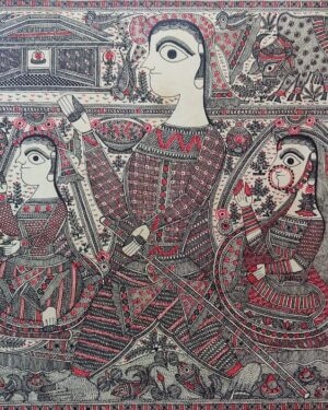 Madhubani painting - Chandra Bhushan - 30