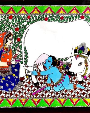 Madhubani Painting Kirty Manjari 2