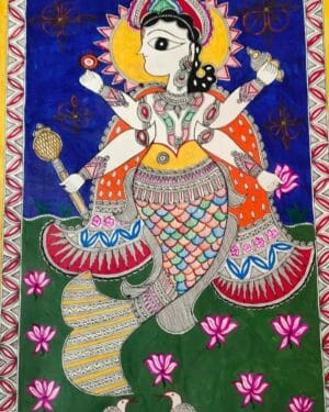 Madhubani painting - Shobha Sinha - 01