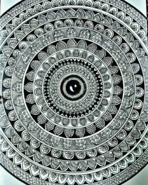 Mandala Art Nisha Shyamsukha 08