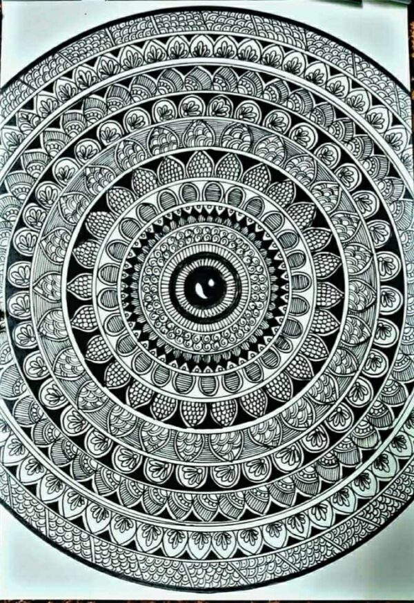 Mandala Art Nisha Shyamsukha 08