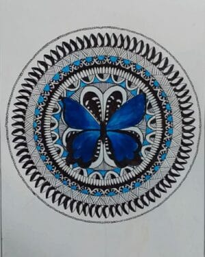 Mandala art Saptadeepa 06