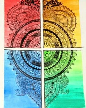 Mandala Art Nandani Solpankhi 02