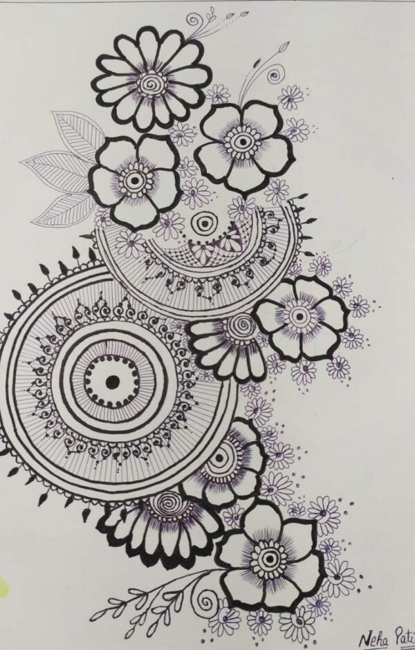 Mandala Art #2 (Size A4)