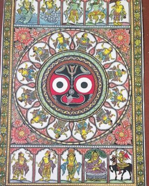 Pattachitra painting - Baisakhi - 04