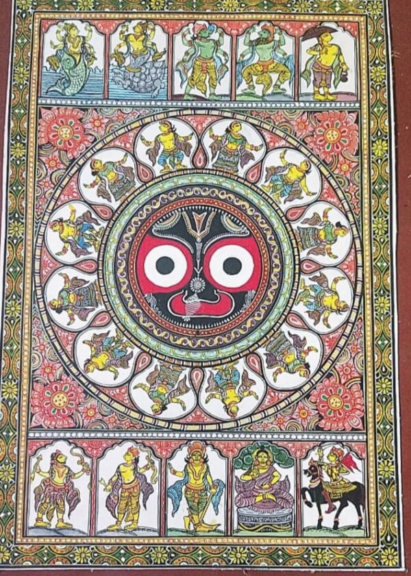 Pattachitra painting - Baisakhi - 04