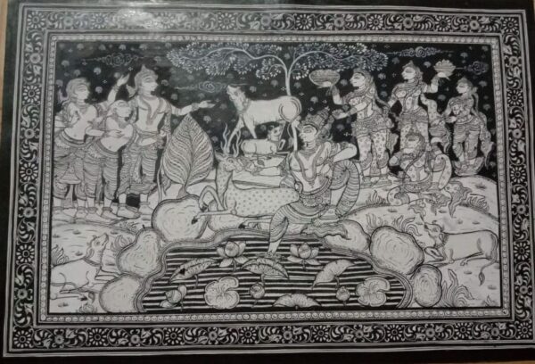 Pattachitra painting - Baisakhi - 05