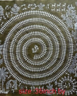 Warli painting Rajesh 08