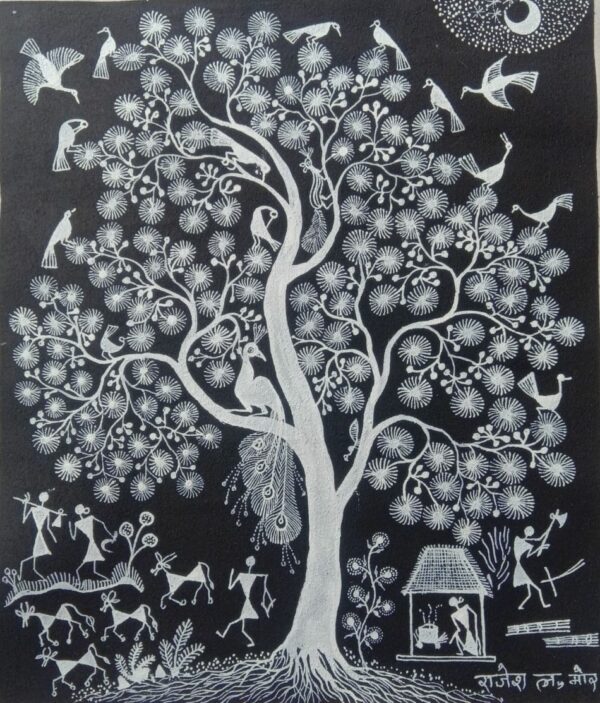 Warli painting Rajesh 06