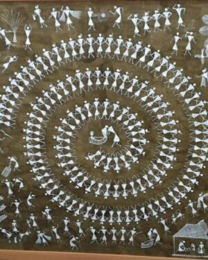 Warli painting - Chitya Laxman - 03