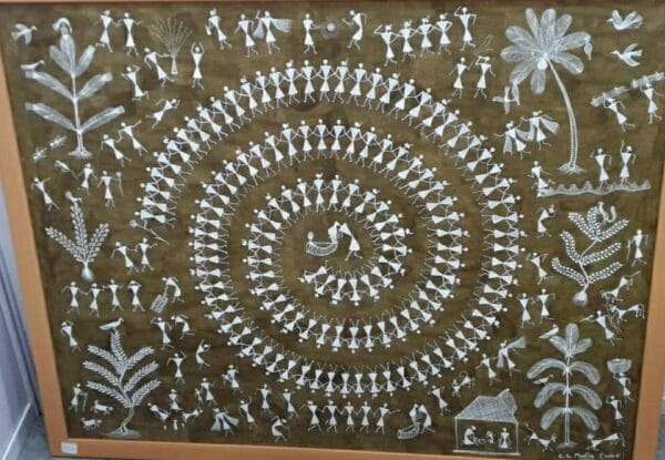 Warli painting - Chitya Laxman - 03