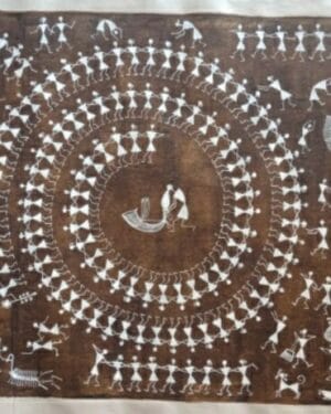 Warli painting Ganesh 03