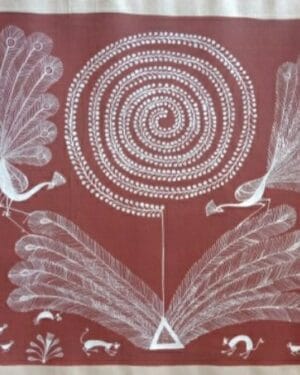 Warli painting Ganesh 04