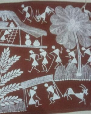 Warli painting Ni8esh Rajad 02