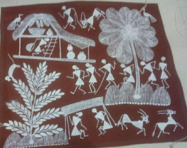 Warli painting Ni8esh Rajad 02