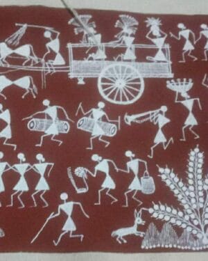 Warli painting Ni8esh Rajad 05