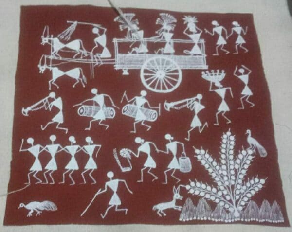 Warli painting Ni8esh Rajad 05