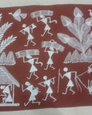 Warli painting Ni8esh Rajad 09