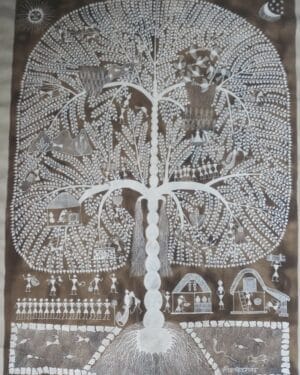 Warli painting- Sandesh Rajad 04