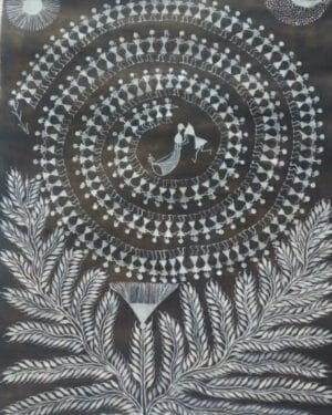 Warli painting Sandesh Rajad 08