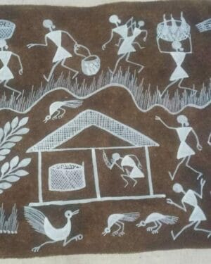 Warli painting Sanjay Ravate 01