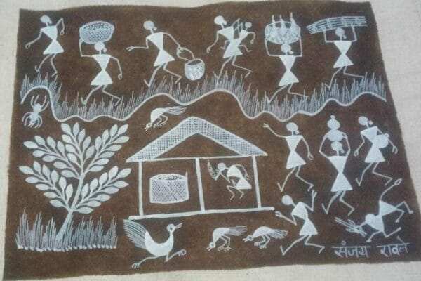 Warli painting Sanjay Ravate 01