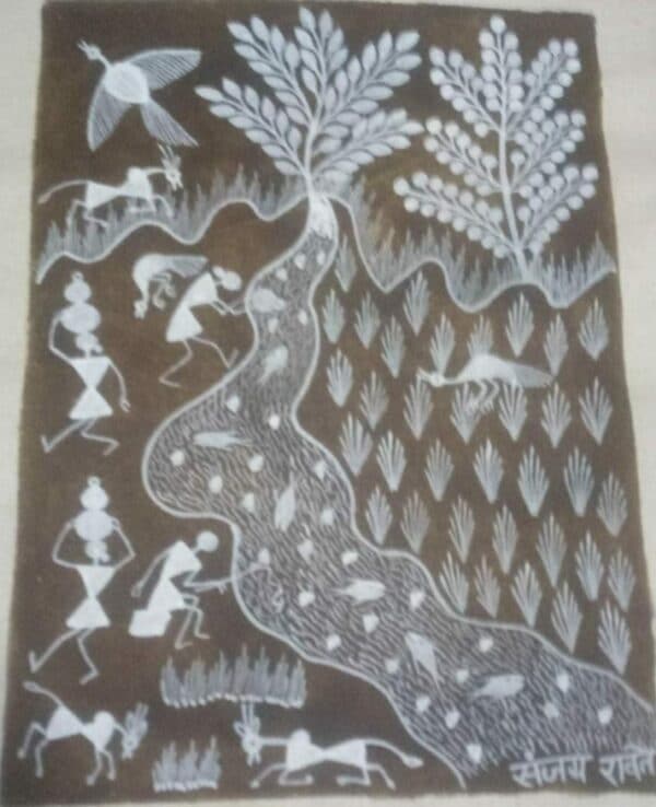 Warli painting Sanjay Ravate 02