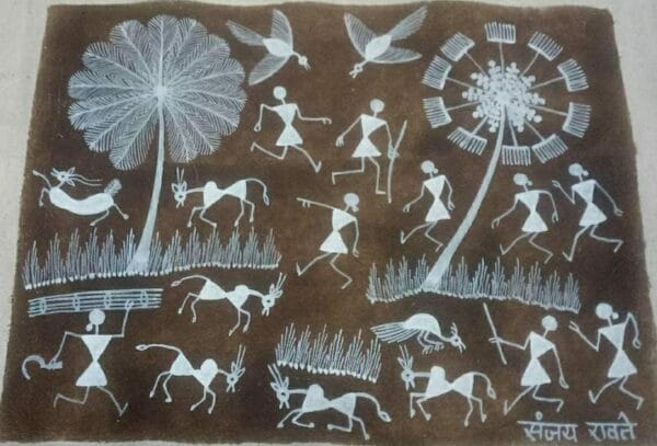 Warli painting Sanjay Ravate 03