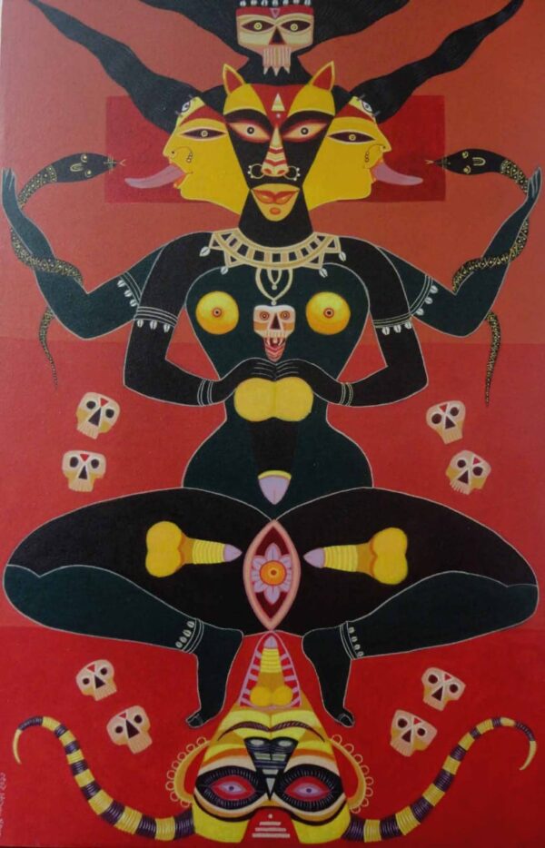 Indian Art - Bhaskar Lahari -24