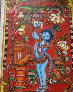 Kerala Mural Painting Rama Sriram 07