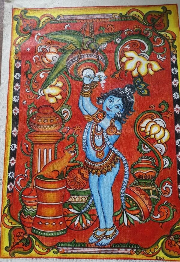 Kerala Mural Painting Rama Sriram 07