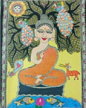 Madhubani painting - Geeta - 03