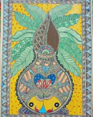 Madhubani painting - Geeta - 04