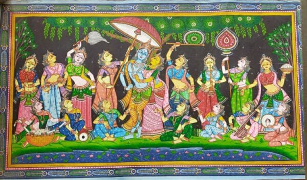 Pattachitra painting - Kailash Pradhan - 02