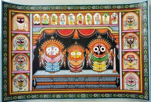 Pattachitra painting - Keshab - 01