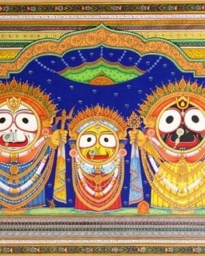 Pattachitra painting - Keshab - 02